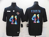 Nike New Orleans Saints #41 Alvin Kamara Multi-Color Black Crucial Catch Vapor Untouchable Limited Jersey,baseball caps,new era cap wholesale,wholesale hats